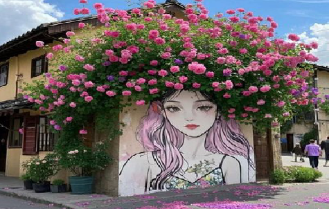 泰兴怎么设计网红打卡墙绘