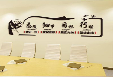 泰兴企业文化墙主要展示什么？