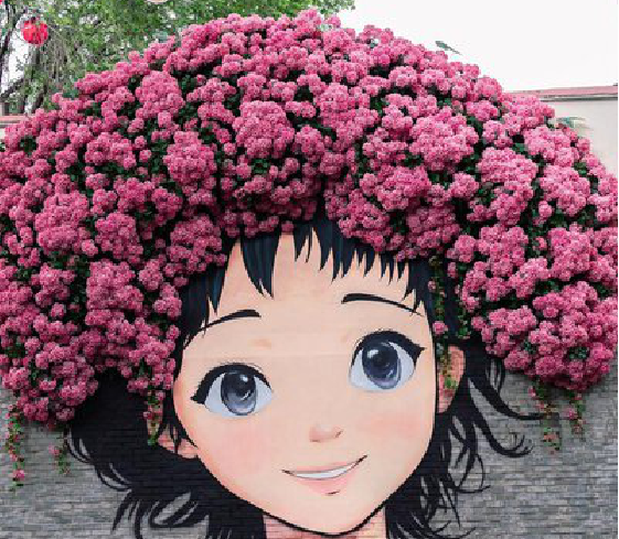 泰兴墙体彩绘-网红墙打卡