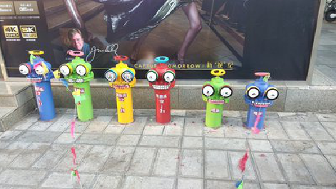 泰兴商业区彩绘