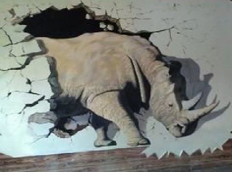 泰兴在墙绘中，如何绘制3D效果？